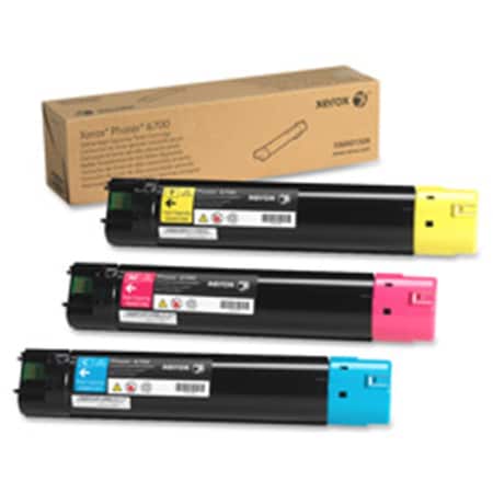 Phaser Toner Cartridge- 12-000 Page Yield- Yellow